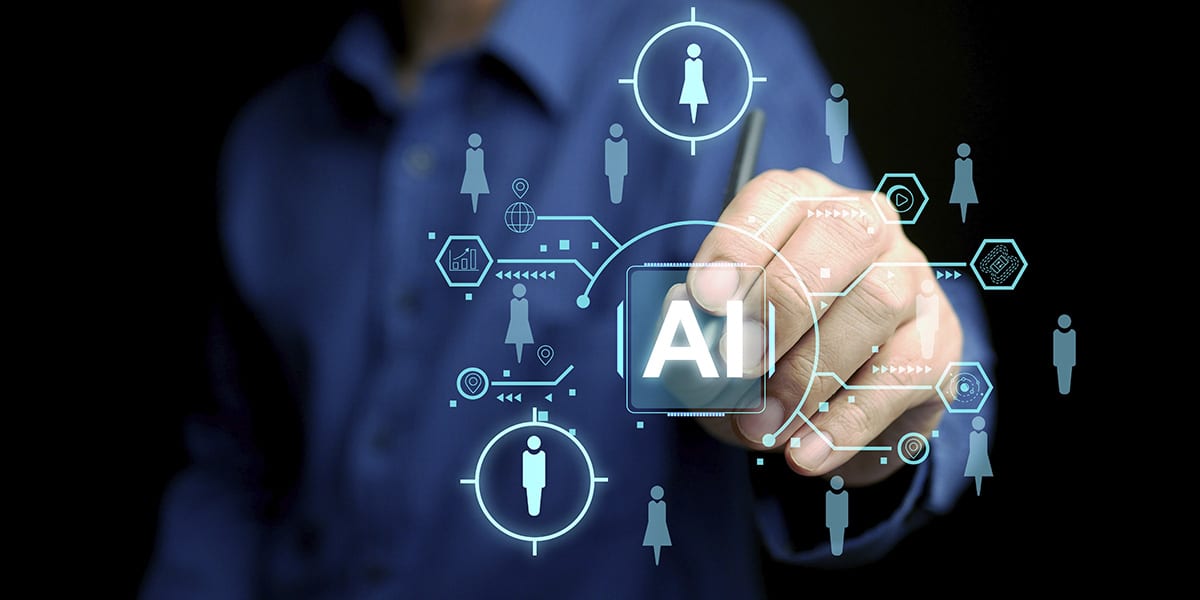 pessoa-segurando-simbolo-holografico-de-ia